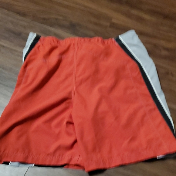 Speedo Red and Black Swim Board Shorts - Picture 5 of 5